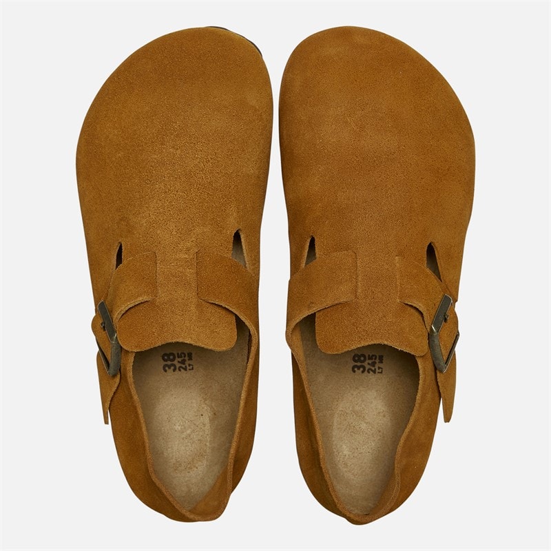 Birkenstock Womens London Closed Clogs Mink - Image 3