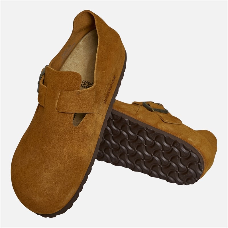 Birkenstock Womens London Closed Clogs Mink - Image 4