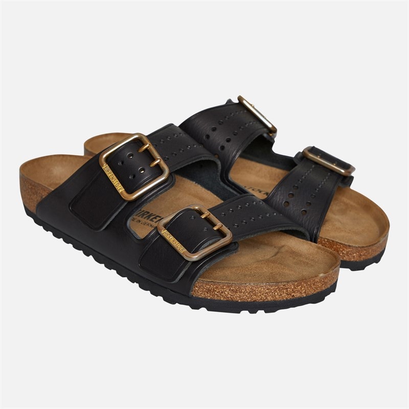 Birkenstock Mens Arizona Dual Strap Sandals Urban Uniform Black - Image 2