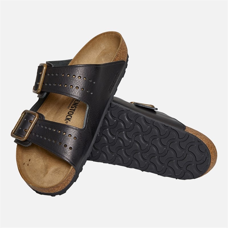 Birkenstock Mens Arizona Dual Strap Sandals Urban Uniform Black - Image 4