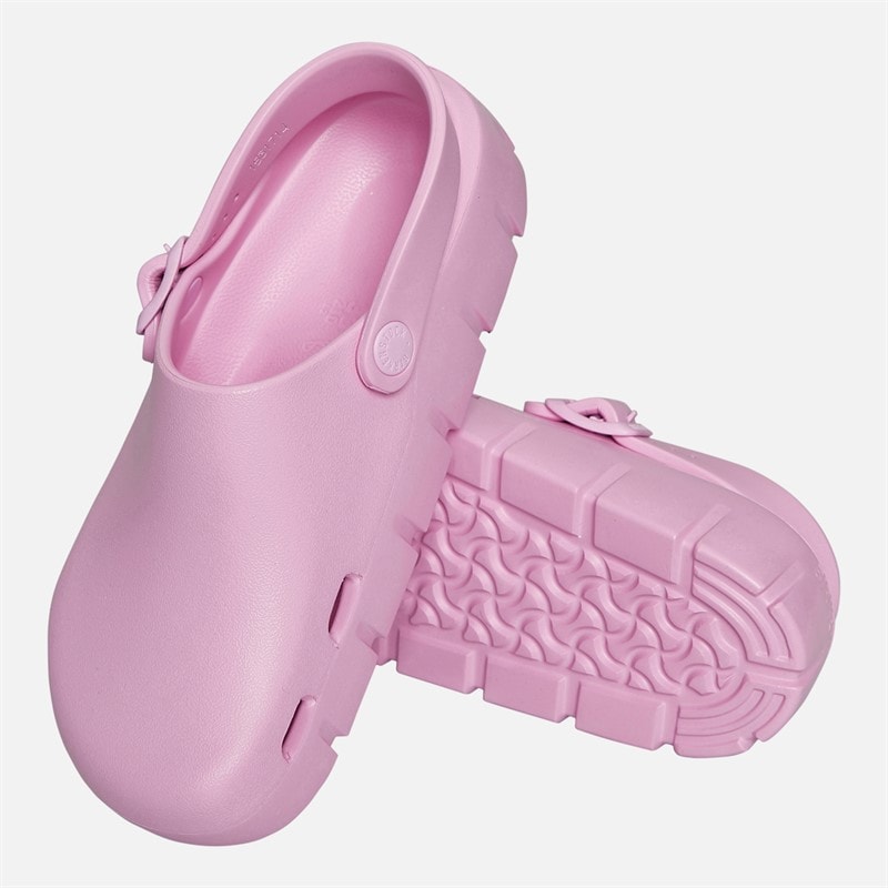 Birkenstock Girls Birki Flow EVA Clogs Fondant Pink - Image 4