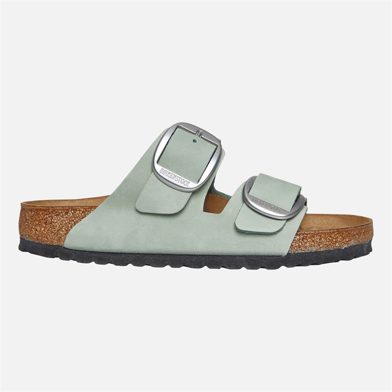 Birkenstock Womens Arizona Big Buckle Dual Strap Sandals Pure Sage - Image 1