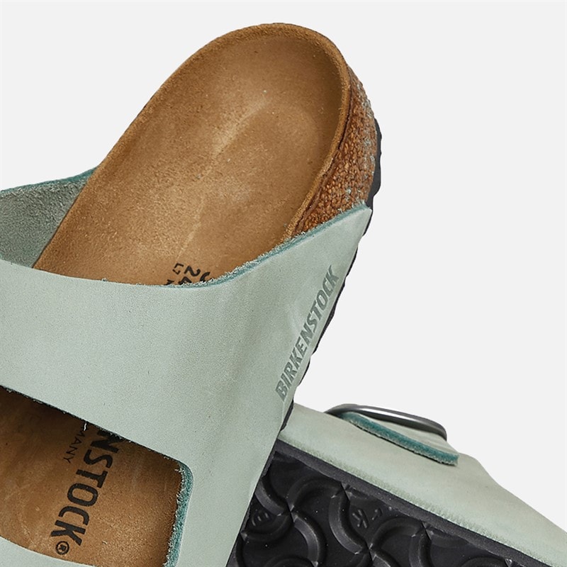 Birkenstock Womens Arizona Big Buckle Dual Strap Sandals Pure Sage - Image 5
