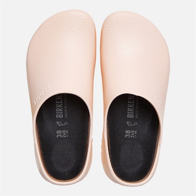 Birkenstock Womens Super Birki PU Clogs Light Rose - Image 3