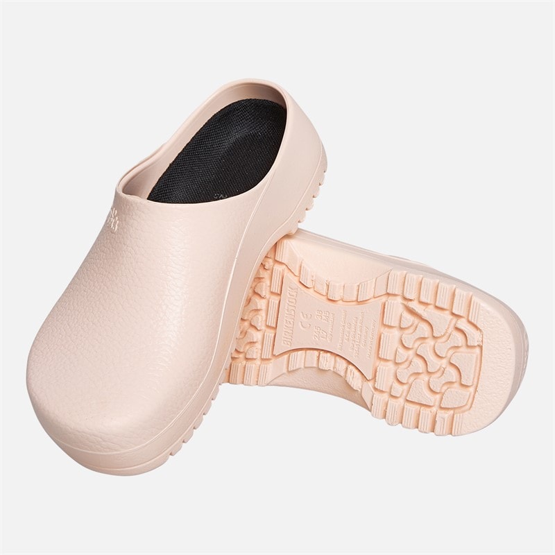 Birkenstock Womens Super Birki PU Clogs Light Rose - Image 4