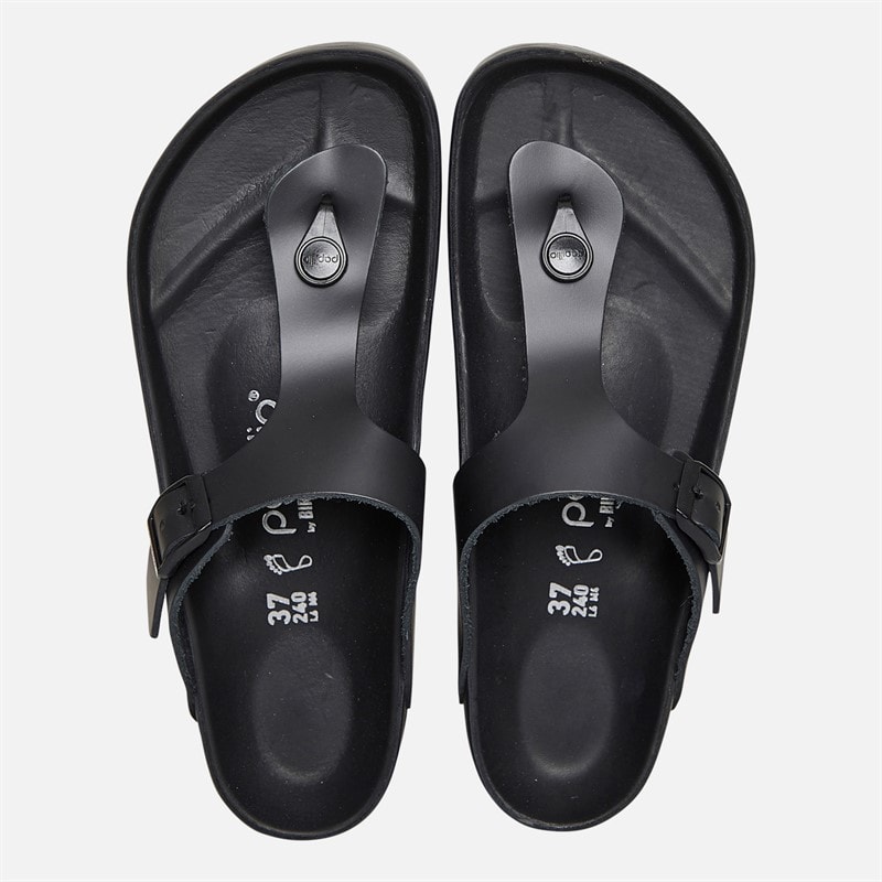 Birkenstock Womens Gizeh Flex Platform Flip Flops Black - Image 4