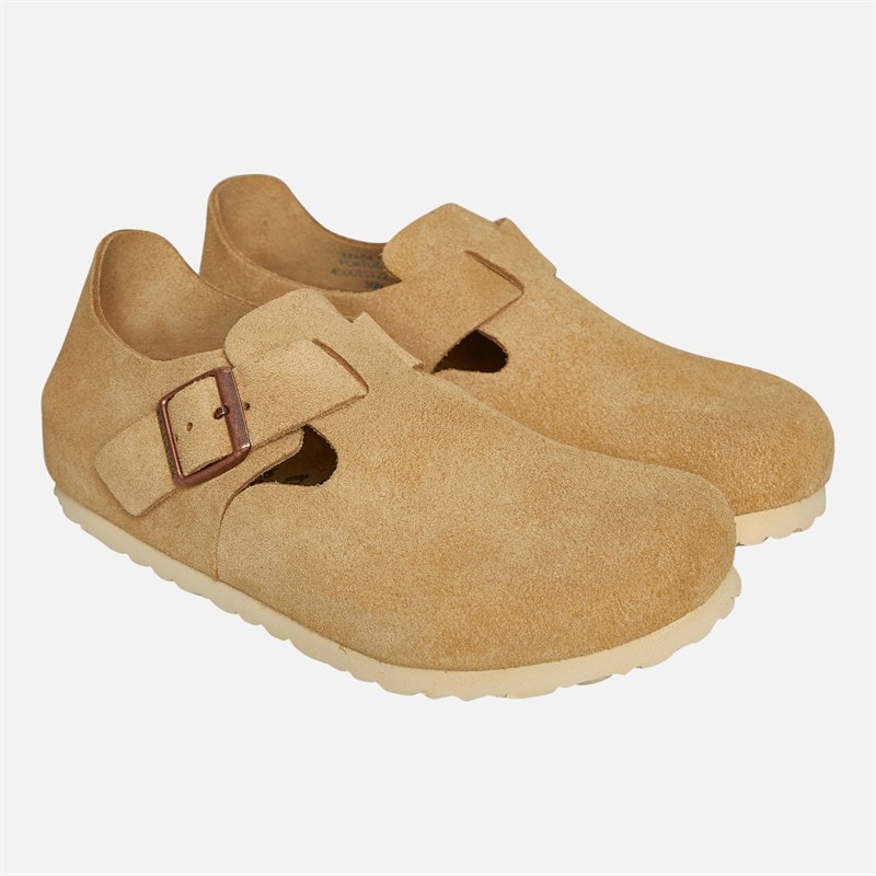 Birkenstock London Closed Clogs Latte Cream - Image 2