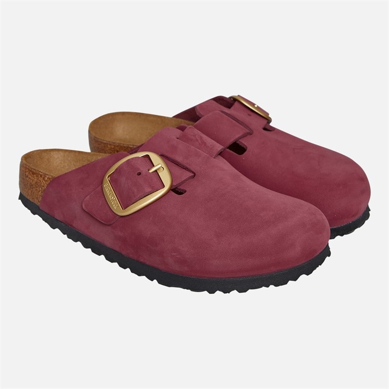 Birkenstock Womens Boston Big Buckle Clogs Berry Crush - Image 2