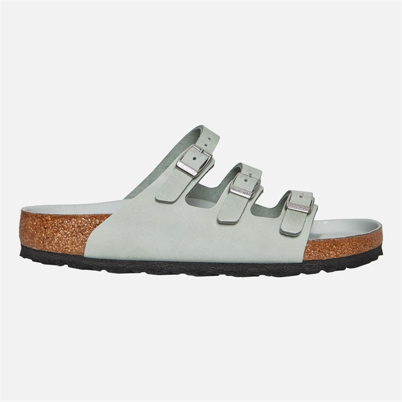 Birkenstock Womens Florida Triple Strap Sandals Pure Sage - Image 1