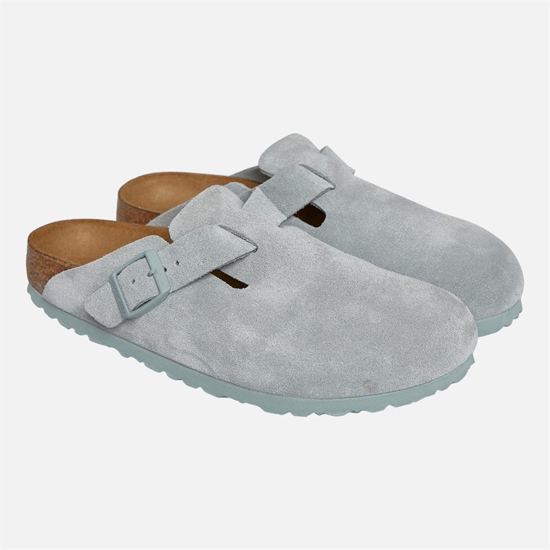 Birkenstock Womens Boston Clogs Pure Sage - Image 2