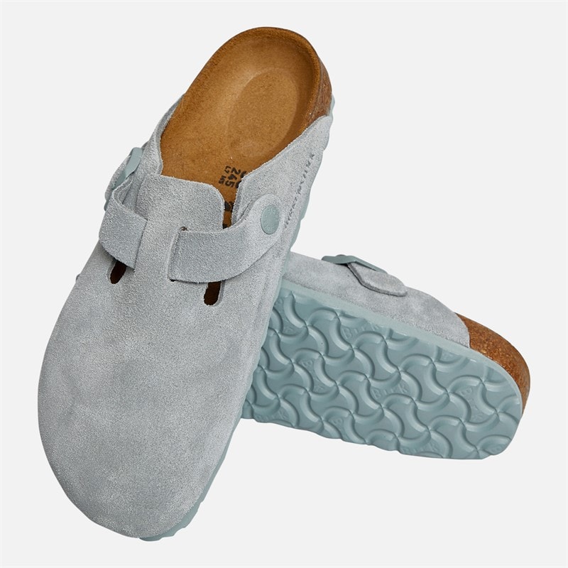Birkenstock Womens Boston Clogs Pure Sage - Image 4