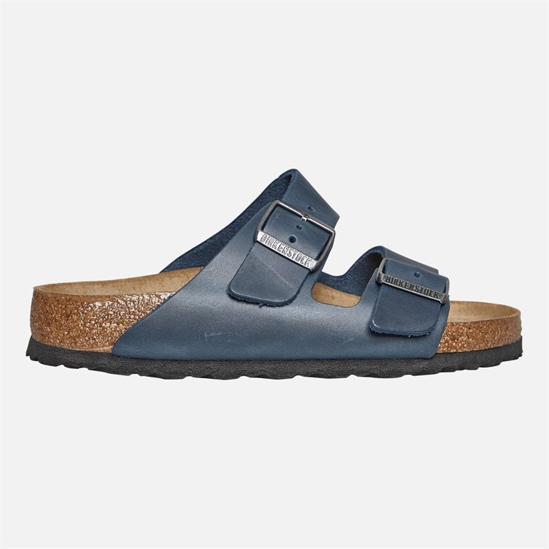 Birkenstock Womens Arizona Dual Strap Sandals Blue - Image 1