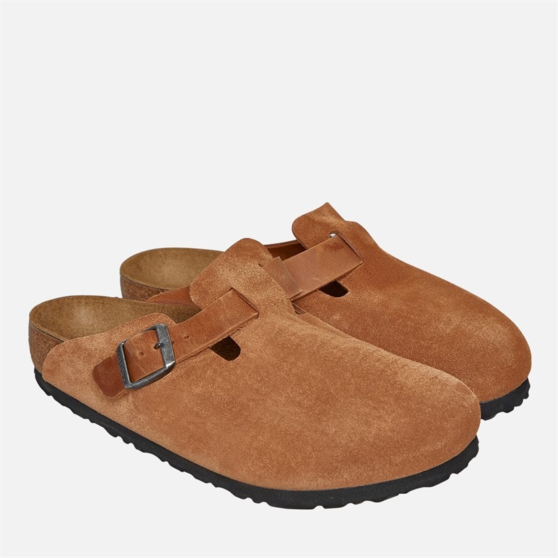 Birkenstock Boston Clogs Cognac - Image 1