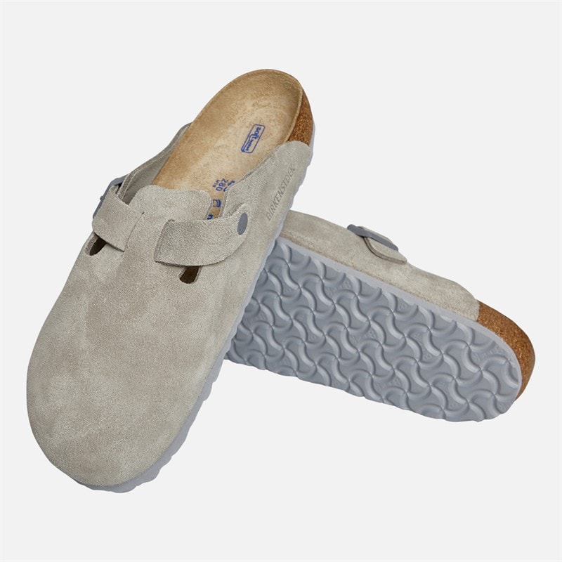 Birkenstock Mens Boston Clogs Stone Coin - Image 4