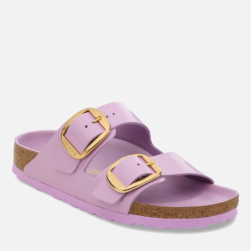 Birkenstock Womens Arizona Big Buckle Dual Strap Sandals High Shine Crocus - Image 2