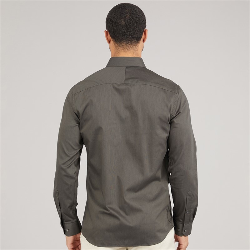 Selected Mens Long Sleeve Shirt Morel - Image 2