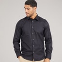 Selected Mens Long Sleeve Shirt Black