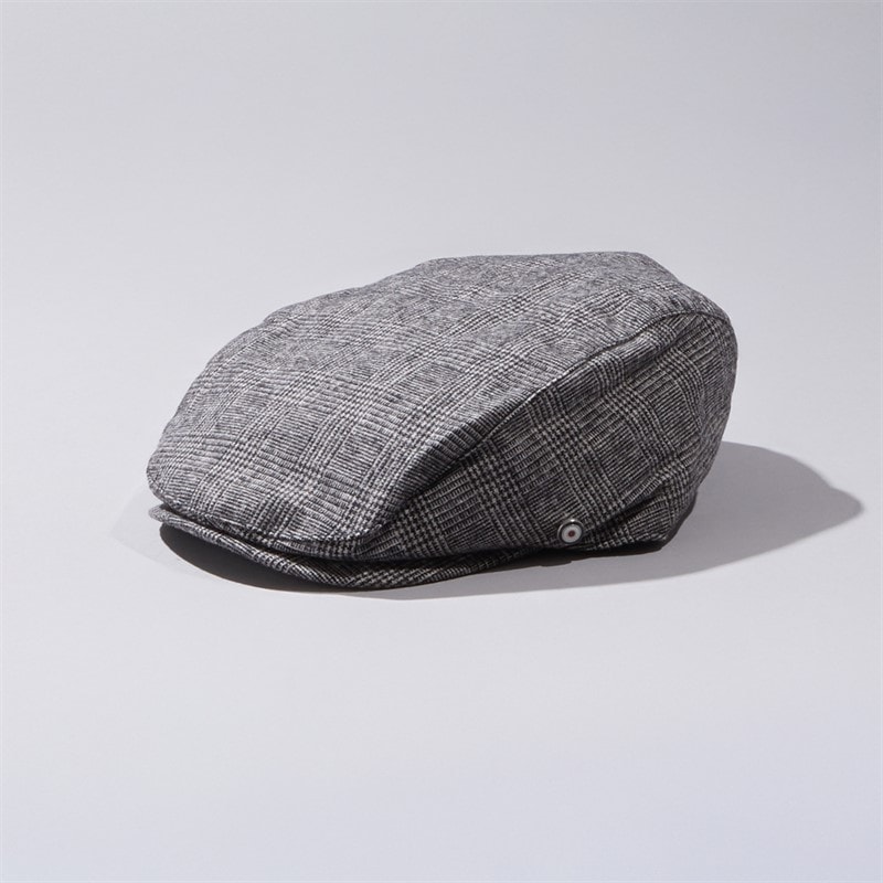 Ben Sherman Mens Ivy Flat Cap Grey - Image 1
