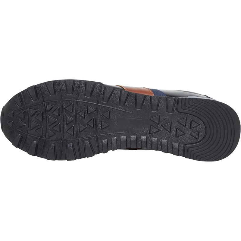 Ben Sherman Mens Owen Retro Run Trainers Black - Image 2