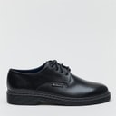 Ben Sherman Mens Dave Leather Derby Shoes Black