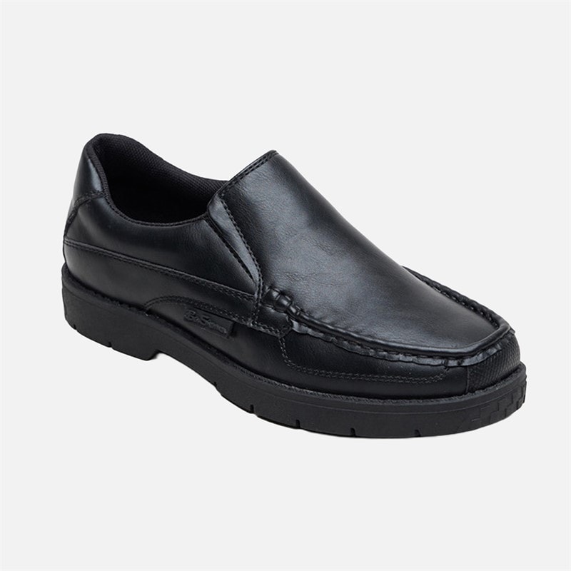 Ben Sherman Mens Strummer Slip On Shoes Black - Image 2
