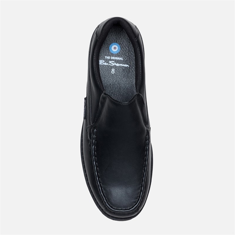 Ben Sherman Mens Strummer Slip On Shoes Black - Image 3