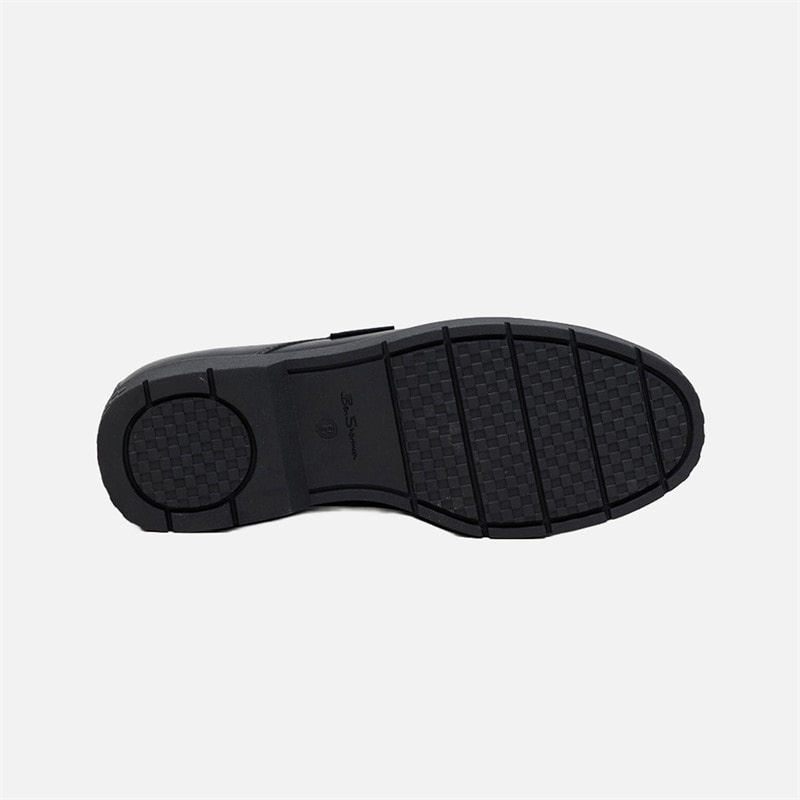 Ben Sherman Mens Strummer Slip On Shoes Black - Image 5
