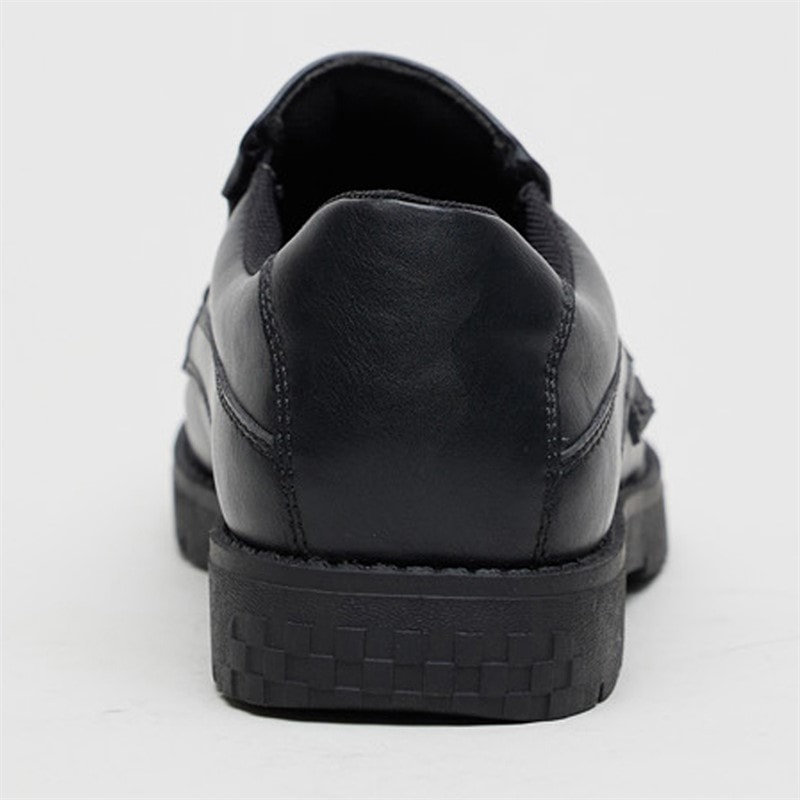 Ben Sherman Junior Boys Strummer Slip On School Shoes Black - Image 4