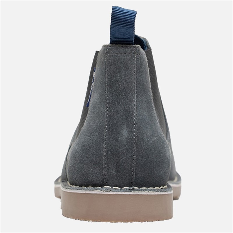 Ben Sherman Mens Garcia Chelsea Boots Grey - Image 4