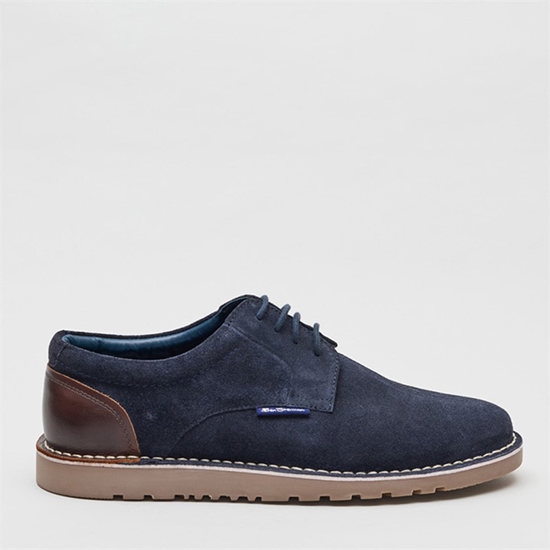 Ben Sherman Mens Daltrey Shoes Navy/Brown