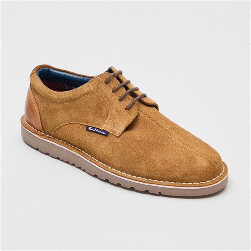 Ben Sherman Mens Daltrey Shoes Tan/Tan - Image 2
