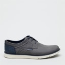 Ben Sherman Mens Havana Shoes Grey/Navy