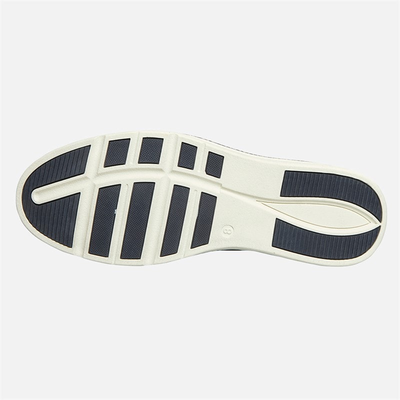 Ben Sherman Mens Havana Shoes Grey/Navy - Image 5