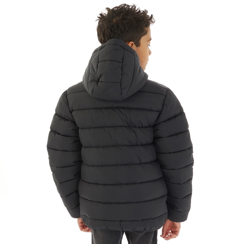 Ben Sherman Boys Classic Puffer Coat Black - Image 2