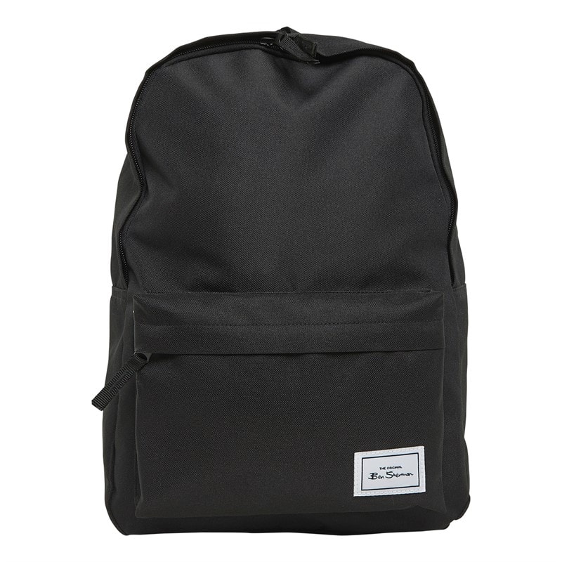 Ben Sherman Mens Hackman Backpack Black - Image 1