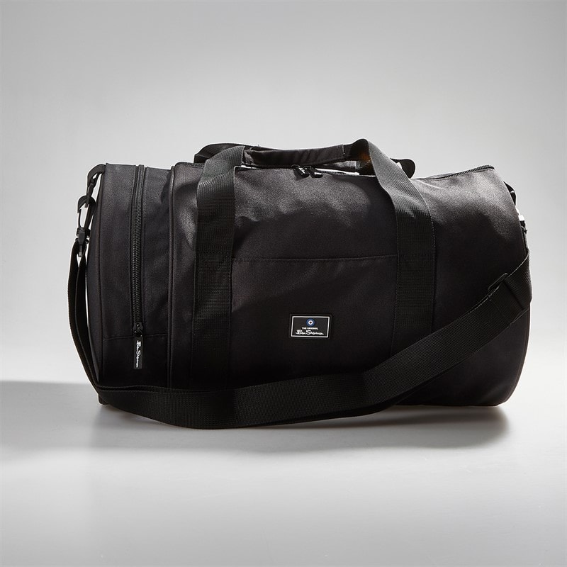 Ben Sherman Mens Steiger Barrel Bag Black - Image 2