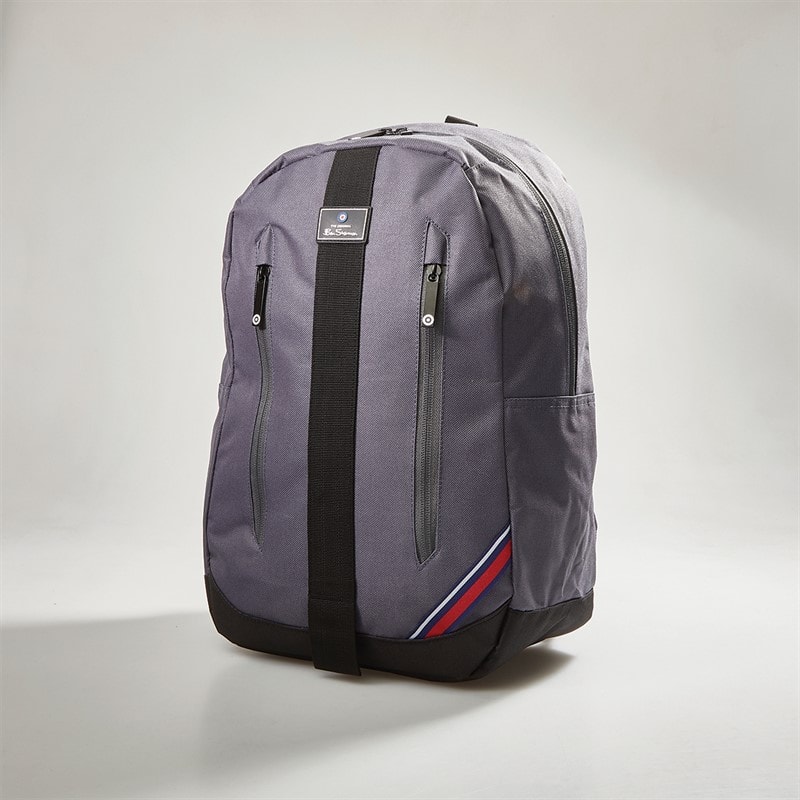 Ben Sherman Mens Mitchum Backpack Charcoal