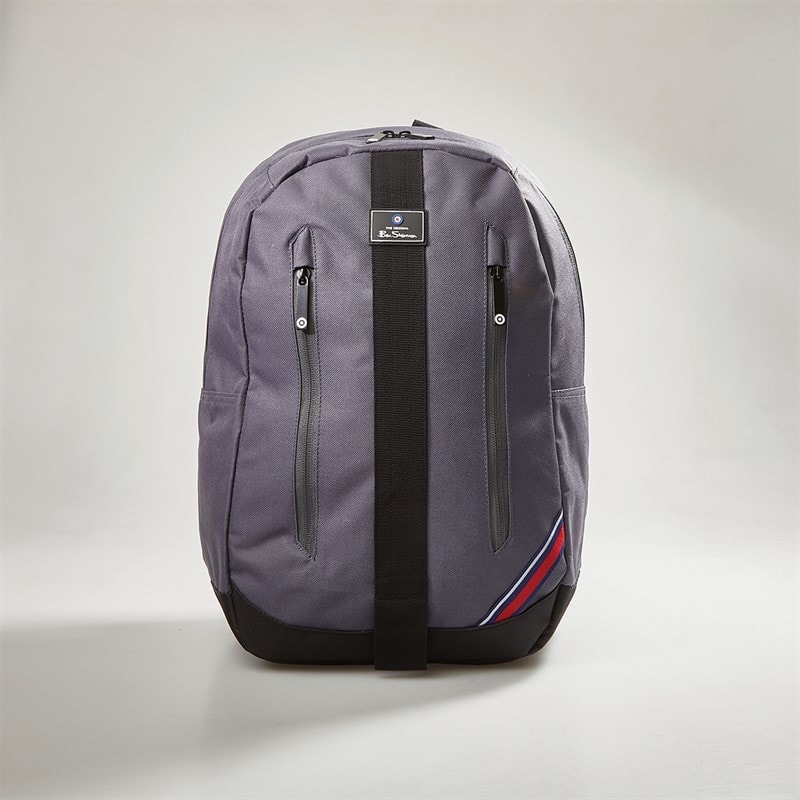 Ben Sherman Mens Mitchum Backpack Charcoal - Image 2