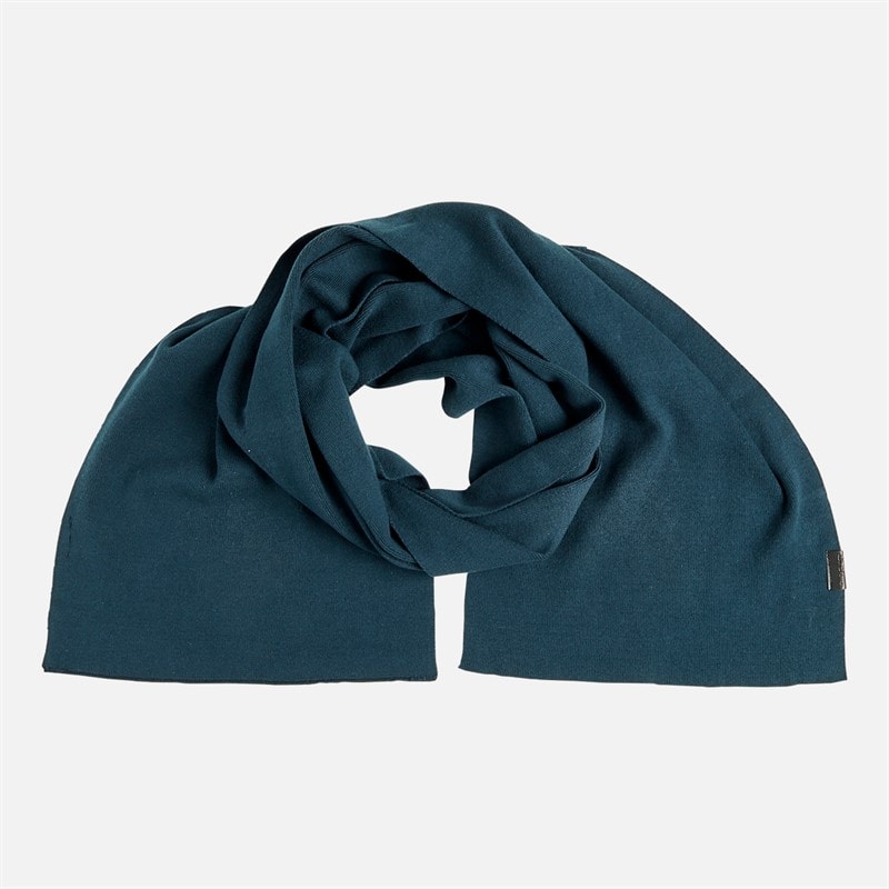 Ben Sherman Mens Fareham Beanie And Scarf Set Petrol - Image 3