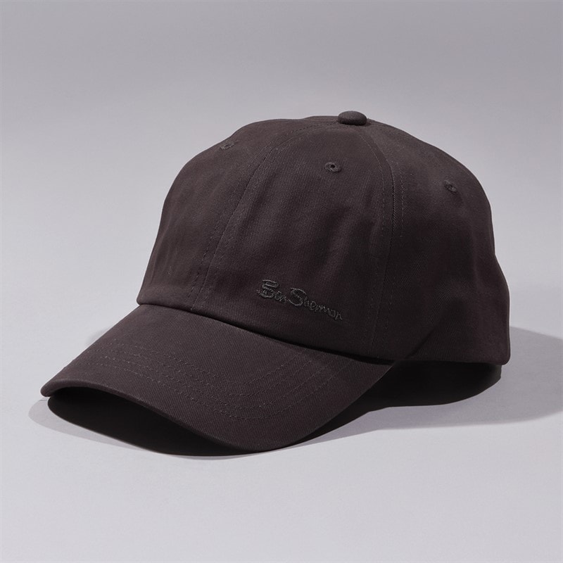 Ben Sherman Mens Edwards Cap Graphite - Image 1