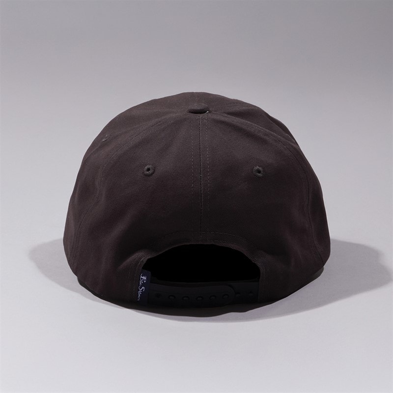 Ben Sherman Mens Edwards Cap Graphite - Image 2