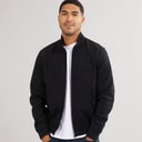Ben Sherman Mens Signature Harrington Jacket Black