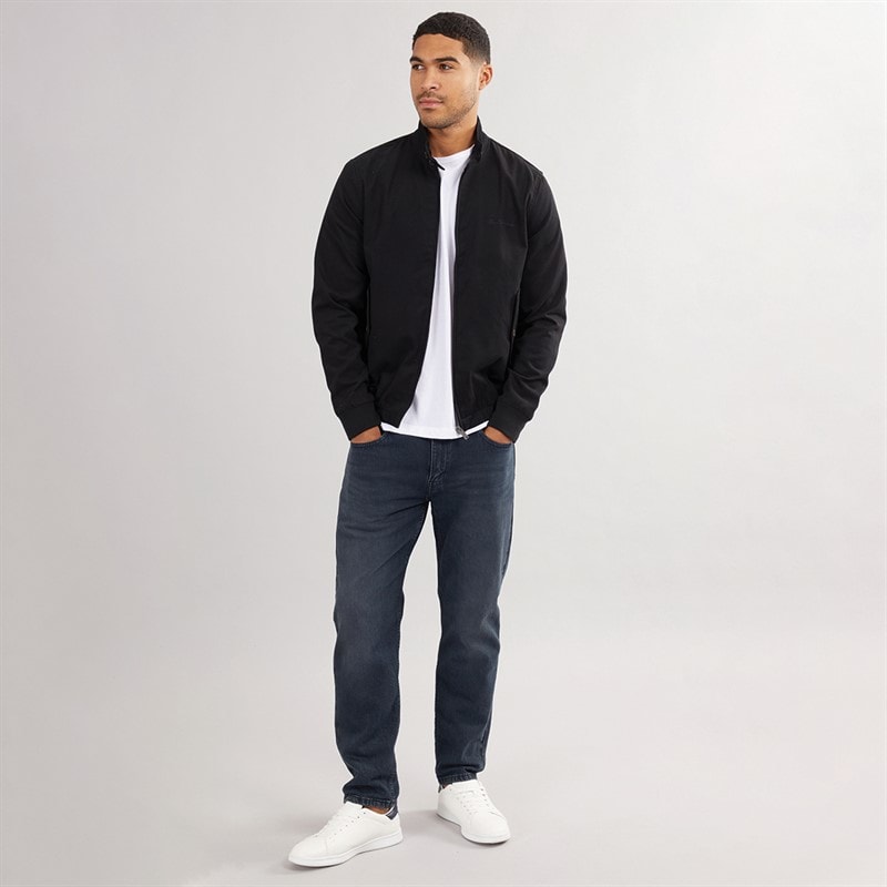 Ben Sherman Mens Signature Harrington Jacket Black - Image 4