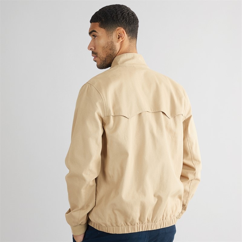Ben Sherman Mens Signature Harrington Jacket Sand - Image 2