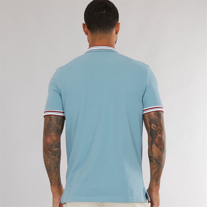 Ben Sherman Mens House Collar Polo Shirt Petrol - Image 2