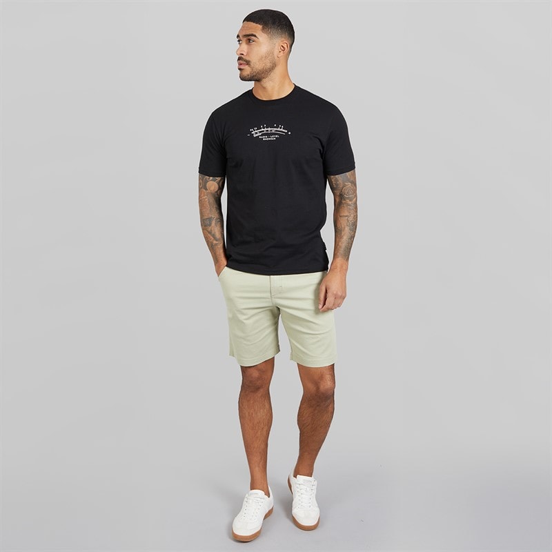 Ben Sherman Mens Radio Vibe T-Shirt Black - Image 3