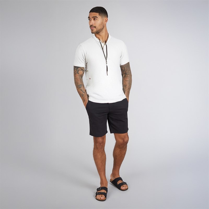 Ben Sherman Mens Chino Shorts Black - Image 3