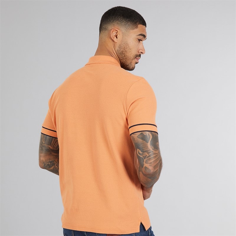 Ben Sherman Mens Polo Shirt Sunblush - Image 2