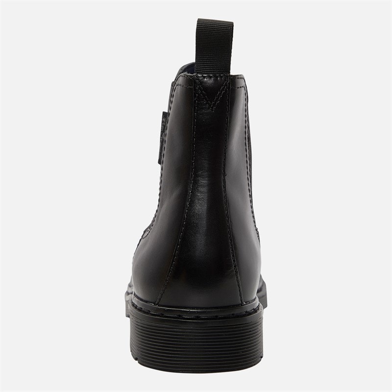 Ben Sherman Mens Dennis Leather Chelsea Boots Black Leather - Image 3