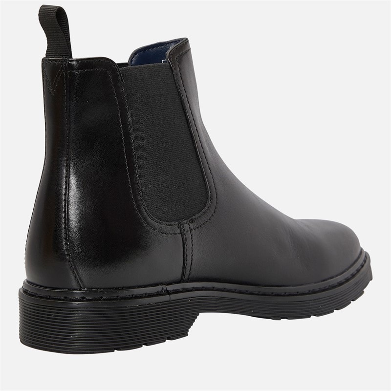 Ben Sherman Mens Dennis Leather Chelsea Boots Black Leather - Image 5
